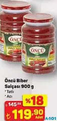 ÖNCÜ BİBER SALÇASI ÇEŞİTLERİ 900 G